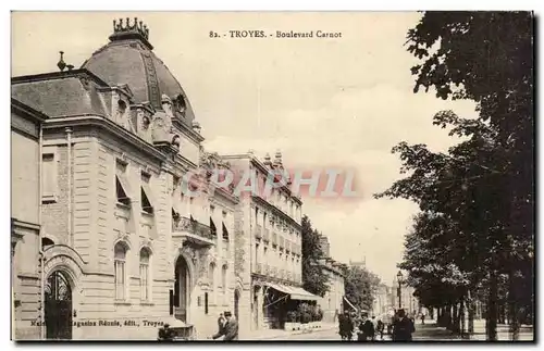 TRoyes Cartes postales Boulevard Carnot