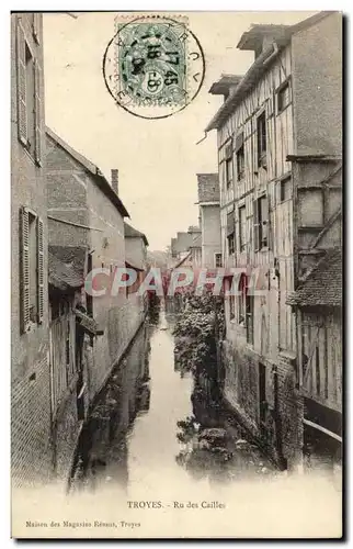 Troyes Cartes postales Ru des CAilles