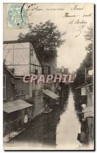 Troyes Cartes postales Ru des CAilles