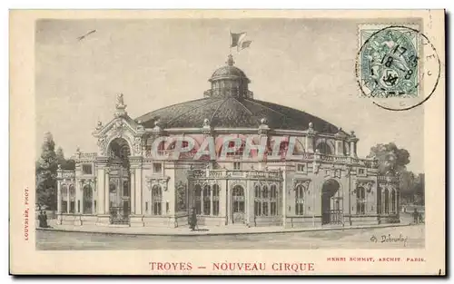 Troyes Cartes postales Nouveau cirque (circus)