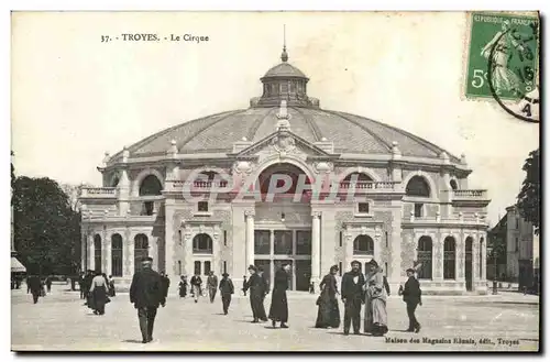 TRoyes Cartes postales Le cirque (circus)