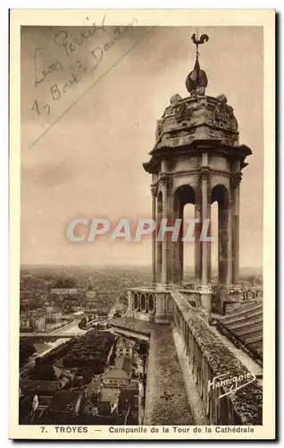 TRoyes Ansichtskarte AK Campanile de la tour de la cathedrale