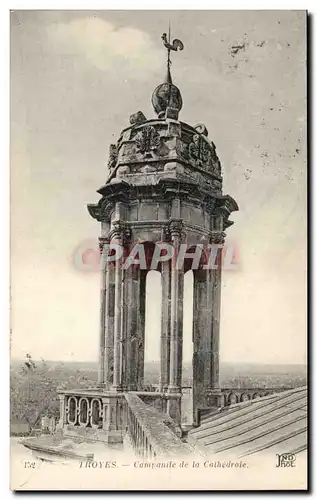 Troyes Ansichtskarte AK Campanile de la cathedrale