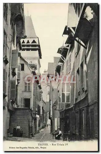 Troyes Ansichtskarte AK Rue Urbain IV