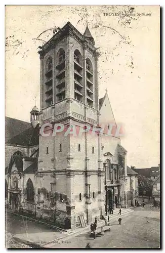 Troyes Ansichtskarte AK Eglise de Saint Nizier