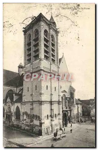 Troyes Cartes postales Eglise de Saint Nizier