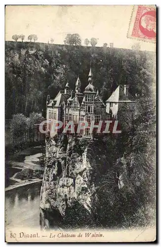 Belgie Belgique Ansichtskarte AK Dinant le chateau de Walzin