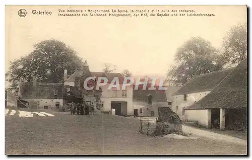 Belgie Belgique Cartes postales Waterloo Vue interieure d'Hougoumont La chapelle et le puits aux cadavres
