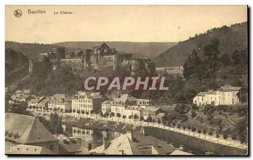 Belgie Belgique Cartes postales Bouillon Le chateau