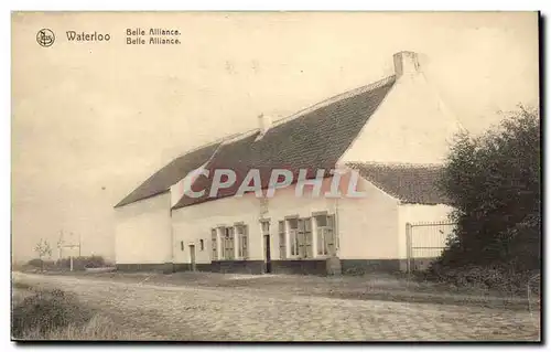 Belgie Belgique Cartes postales WAterloo Belle alliance
