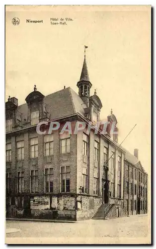 Belgie Belgique Nieuport Cartes postales Hotel de ville