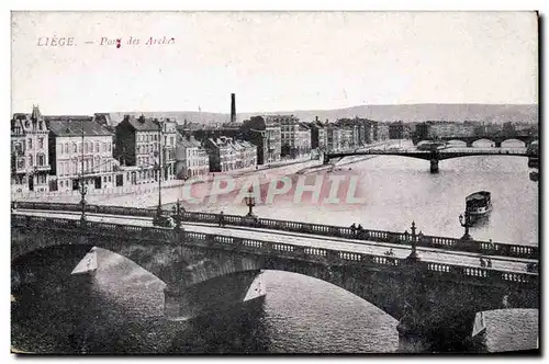 Belgie Belgique Cartes postales Liege Pont des arches