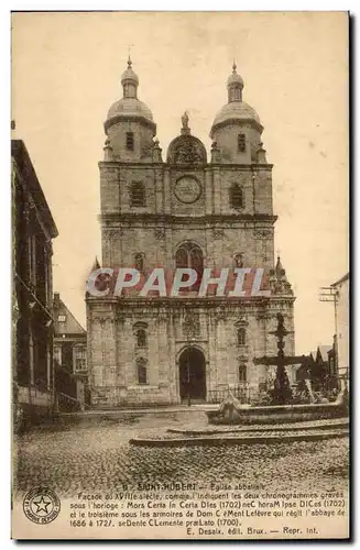 Belgie Belgique Ansichtskarte AK Saint Hubert eglise paroissiale