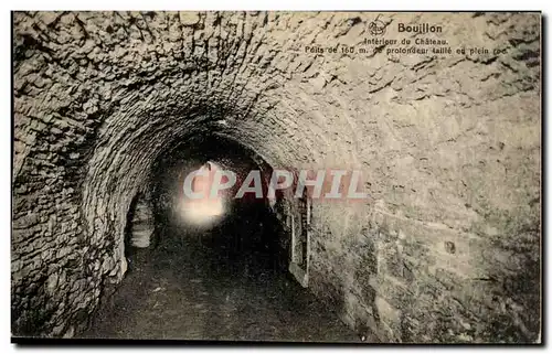 Belgie Belgique Cartes postales Bouillon Interieur du chateau