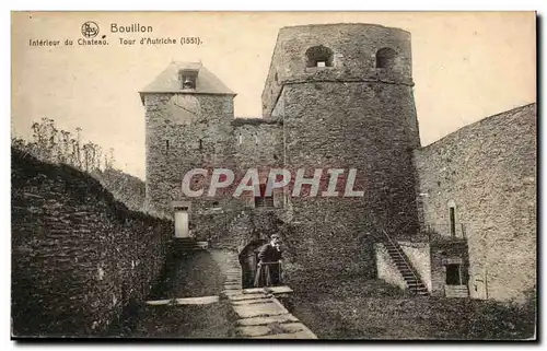 Belgie Belgique Cartes postales Bouillon Interieur du chateau Tour d&#39Autriche (1551)