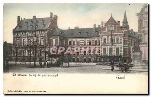 Belgie Belgique Cartes postales Gand Le nouveau palais du gouvernement