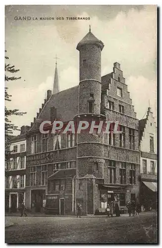 Ansichtskarte AK Belgique Gand Maison des tisserands