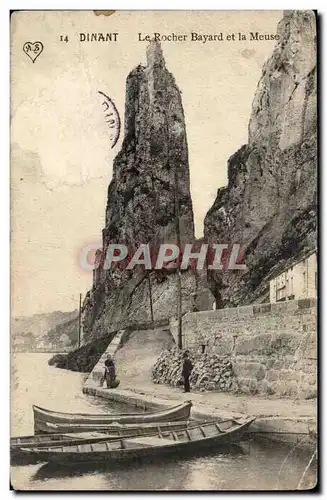Cartes postales Belgique Dinant Le rocher Bayard et la Meuse