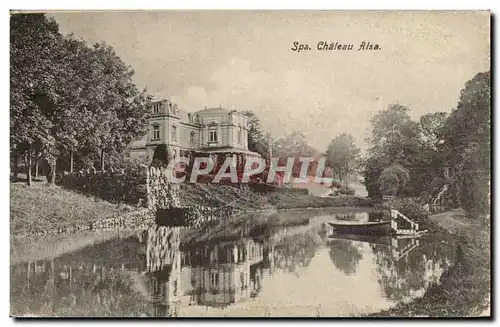 Cartes postales Belgique Spa Chateau Alsa