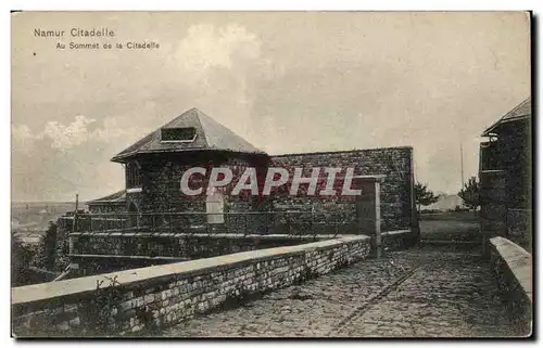 Cartes postales Belgique Namur citadelle Au sommet de la citadelle