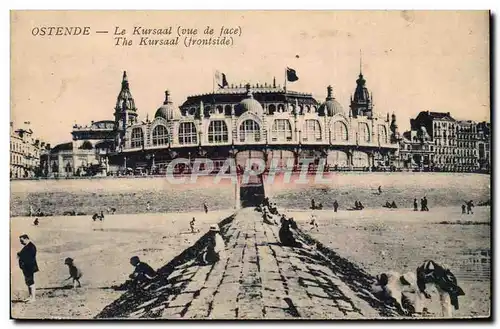 Ansichtskarte AK Belgique Ostende Le Kursaal