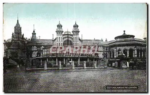 Ansichtskarte AK Belgique Ostende Kursaal vu de derriere