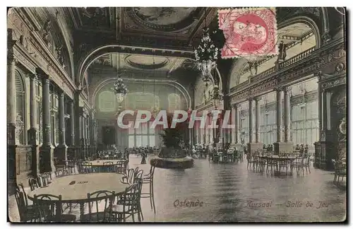 Cartes postales Belgique Ostende Kursaal Salle de jeu