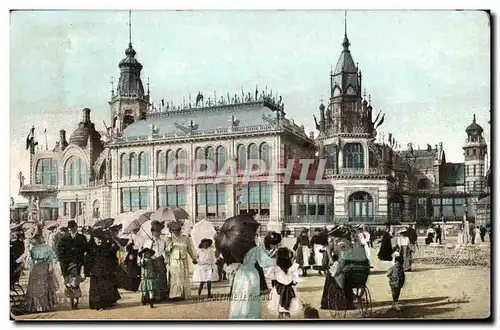 Ansichtskarte AK Belgique Ostende Le Kursaal