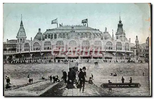 Ansichtskarte AK Belgique Ostende Kursaal