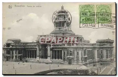 Cartes postales Belgique Bruxelles Palais de justice