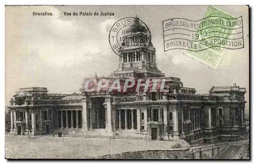 Cartes postales Belgique Bruxelles Vue du palais de justice