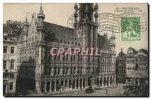 Cartes postales Belgique Bruxelles L&#39hotel de ville
