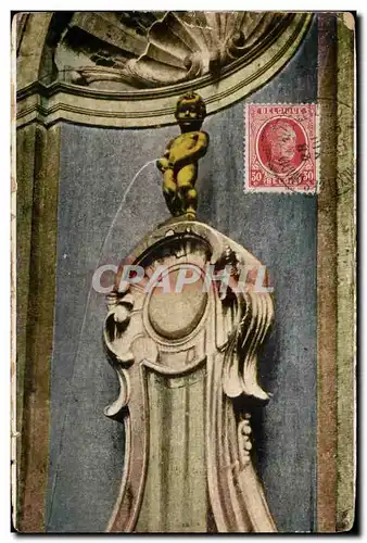 Cartes postales Belgique Bruxelles Manneken Pis