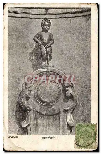 Cartes postales Belgique Bruxelles Manneken Pis