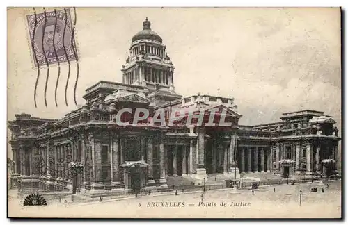 Cartes postales Belgique Bruxelles Palais de justice