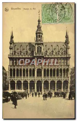 Cartes postales Belgique Bruxelles La maison du roi