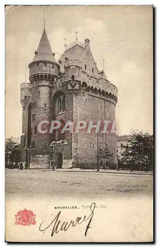 Cartes postales Belgique Bruxelles Porte de Hal