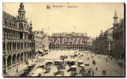 Ansichtskarte AK Belgique Bruxelles Grand place