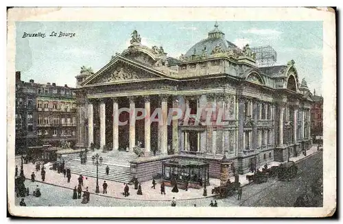 Ansichtskarte AK Belgique Bruxelles La Bourse