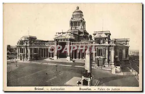 Cartes postales Belgique Bruxelles Palais de justice