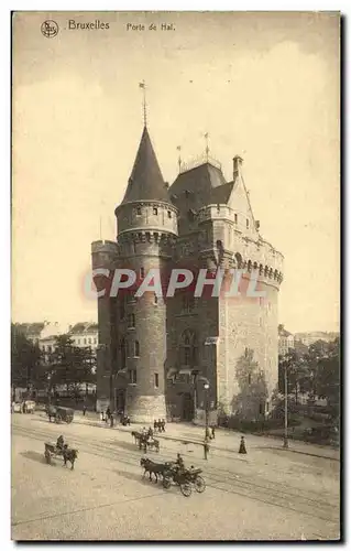 Cartes postales Belgique Bruxelles Porte de Hal