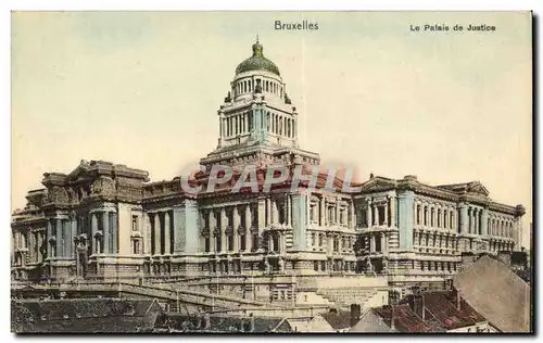 Cartes postales Belgique Bruxelles Palais de justice