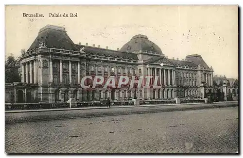 Cartes postales Belgique Bruxelles Palais du roi