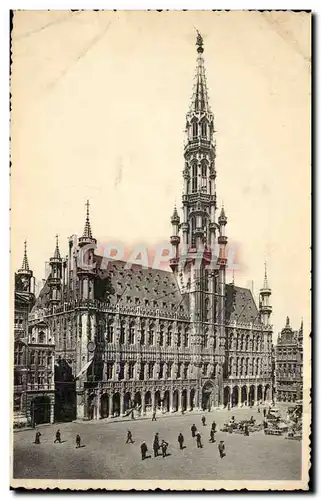 Cartes postales Belgique Bruxelles Hotel de ville