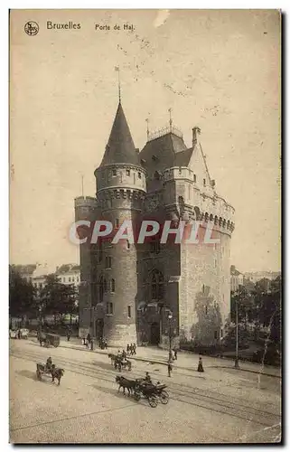 Cartes postales Belgique Bruxelles Porte de Hal