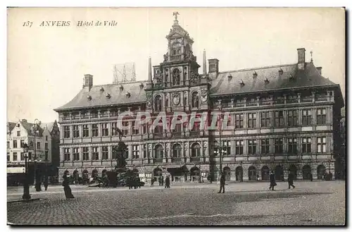 Belgique - Belgien - Belgium - Anvers - Antwerpen - Hotel de Ville - Cartes postales