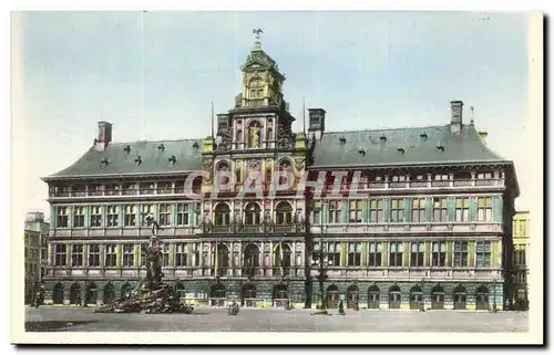 Belgique - Belgien - Belgium - Anvers - Antwerpen - Stadhuis - Hotel de Ville - Ansichtskarte AK