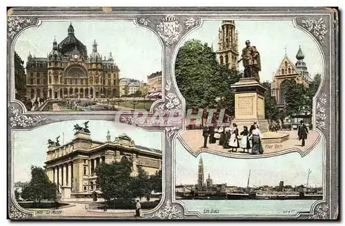Belgique - Belgien - Belgium - Anvers - Antwerpen - Souvenir - Cartes postales