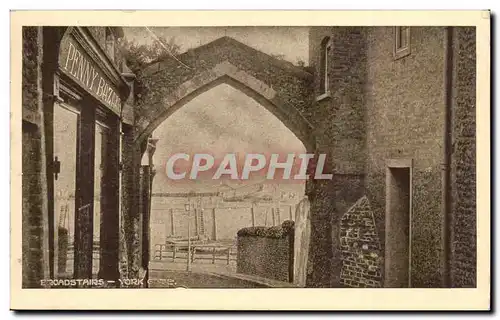 Grande Bretagne Great britain Cartes postales Broadstairs York gate (Penny bazaar)