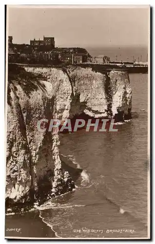 Grande Bretagne Great britain Ansichtskarte AK Broadstairs The Cliffs Judges